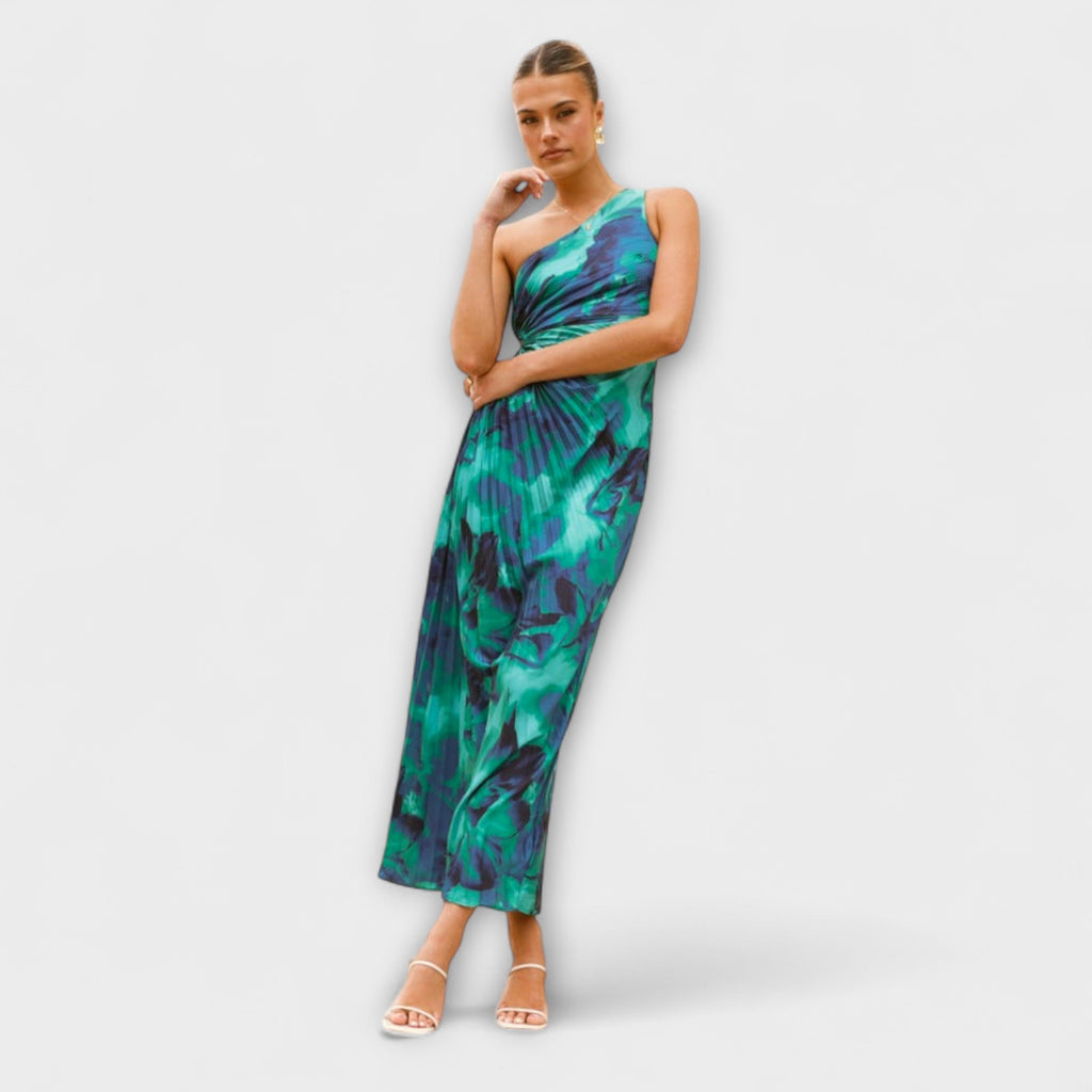Sienna - Elegantiškos Maxi Suknelės su Iškirpte