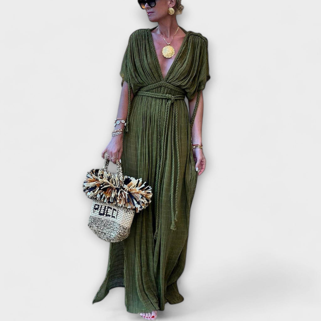 Kimono Maxi Suknelė Graikų Stiliumi