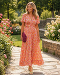 Alice Gėlėta Maxi Suknelė