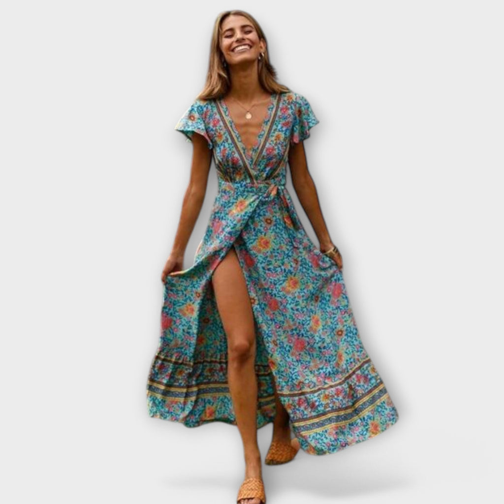 Shylin Boho Maxi Suknelė