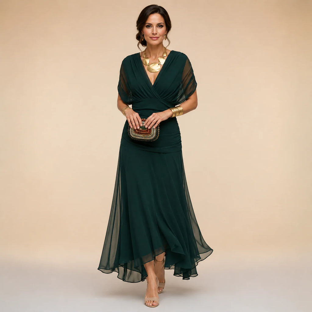 Leonora Elegantišką Maxi Suknelė