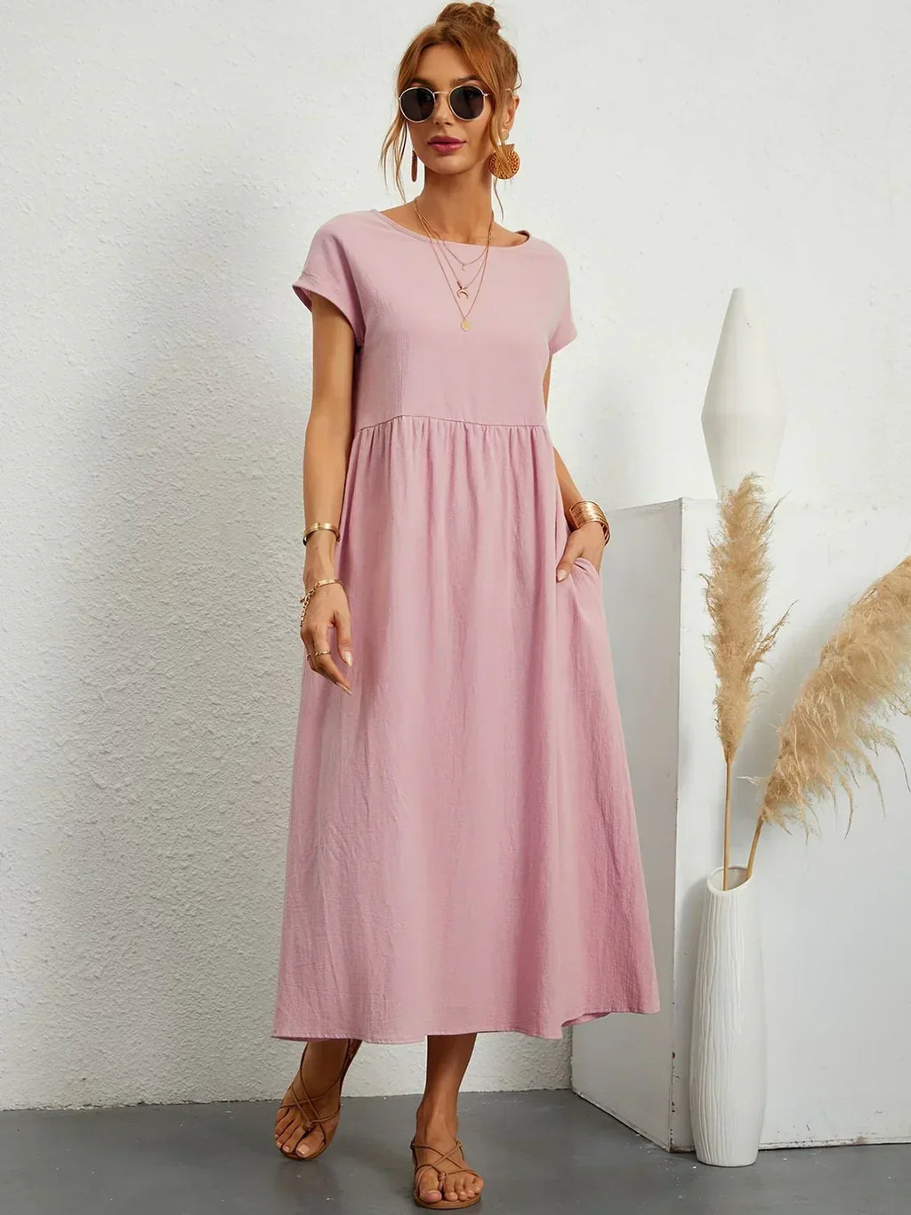 Grace Kasdieniška Maxi Suknelė