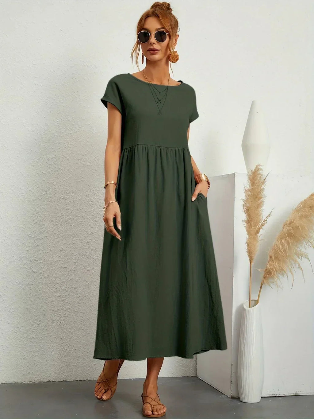 Grace Kasdieniška Maxi Suknelė
